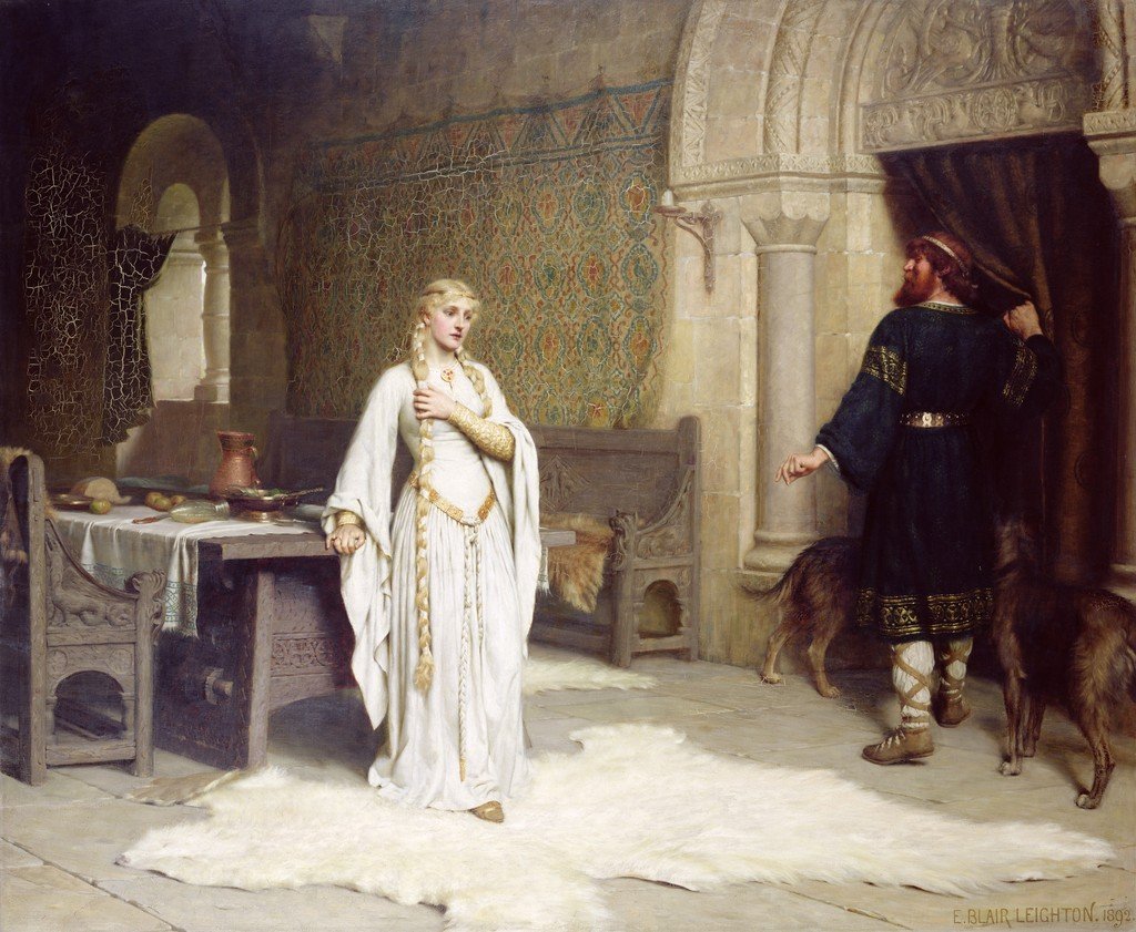 Lady Godiva da Edmund Leighton