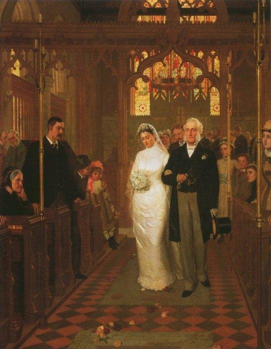 Finché morte non ci separi da Edmund Leighton