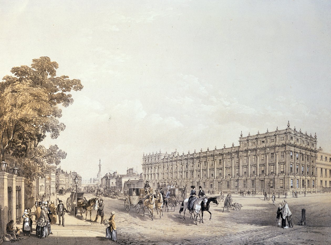 Il Tesoro, Whitehall, pub. da Lloyd Bros. e Co. 1852 da Edmund Walker