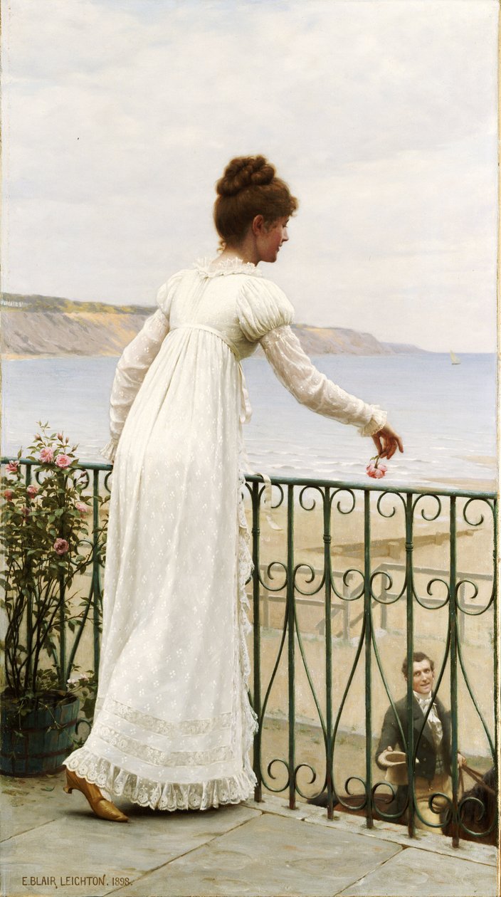 Un favore, 1898 da Edmund Blair Leighton