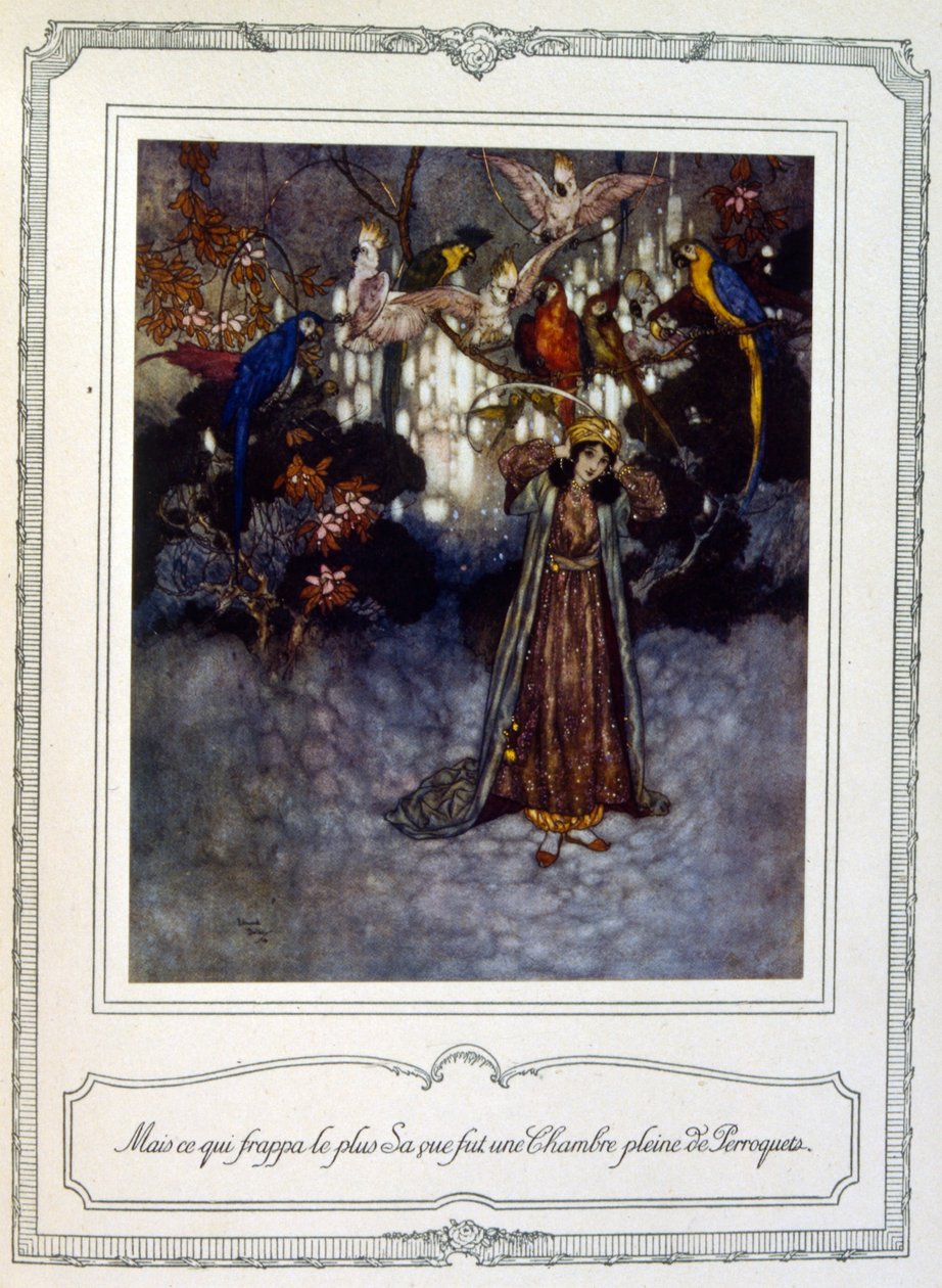 La Bella e la Bestia da Edmund Dulac