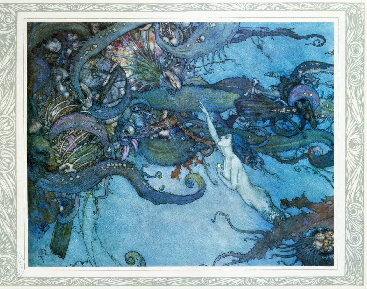 La Sirenetta da Edmund Dulac