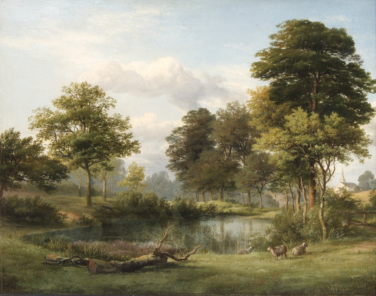 Una scena a Muswell Hill da Edmund Gill