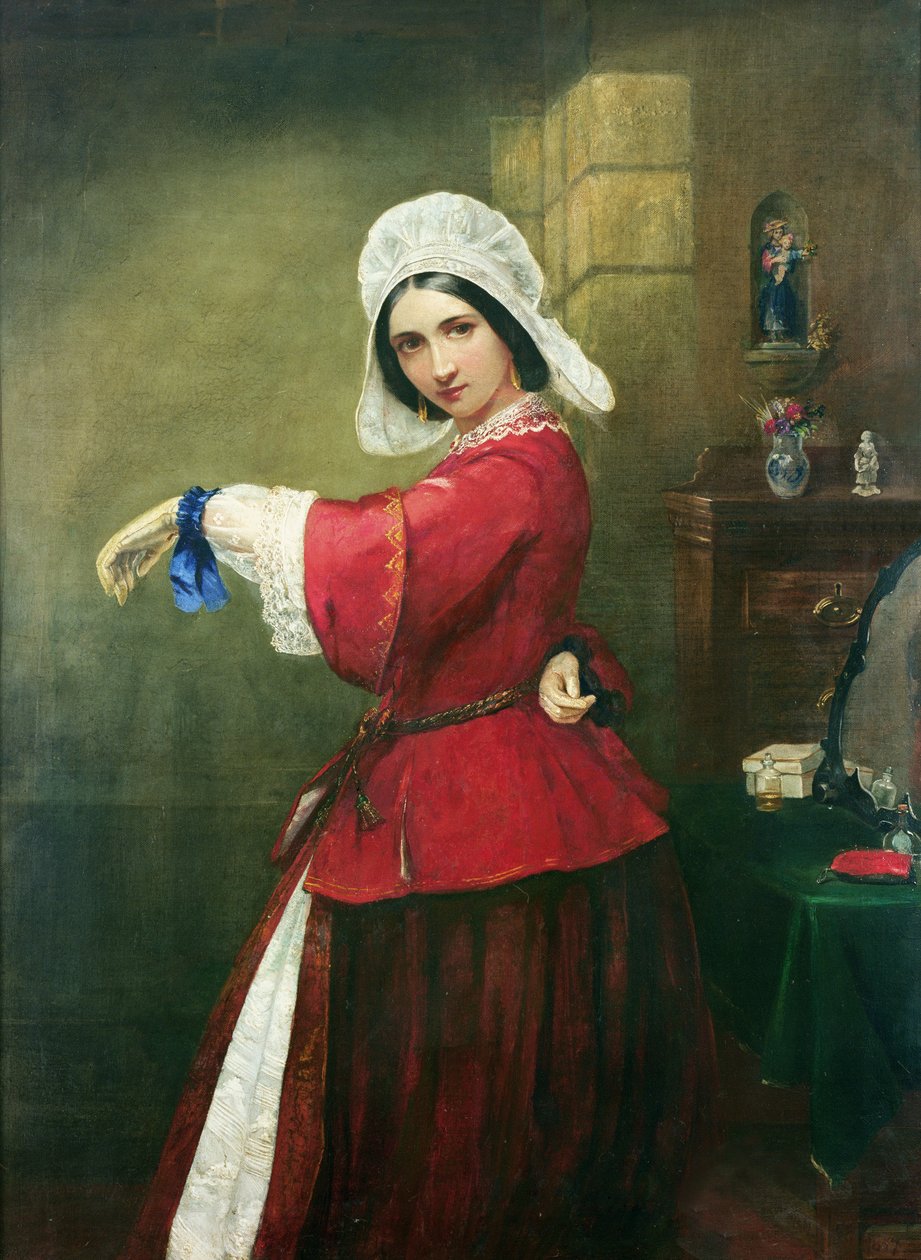 Signora in costume francese, 1857 da Edmund Harris Harden