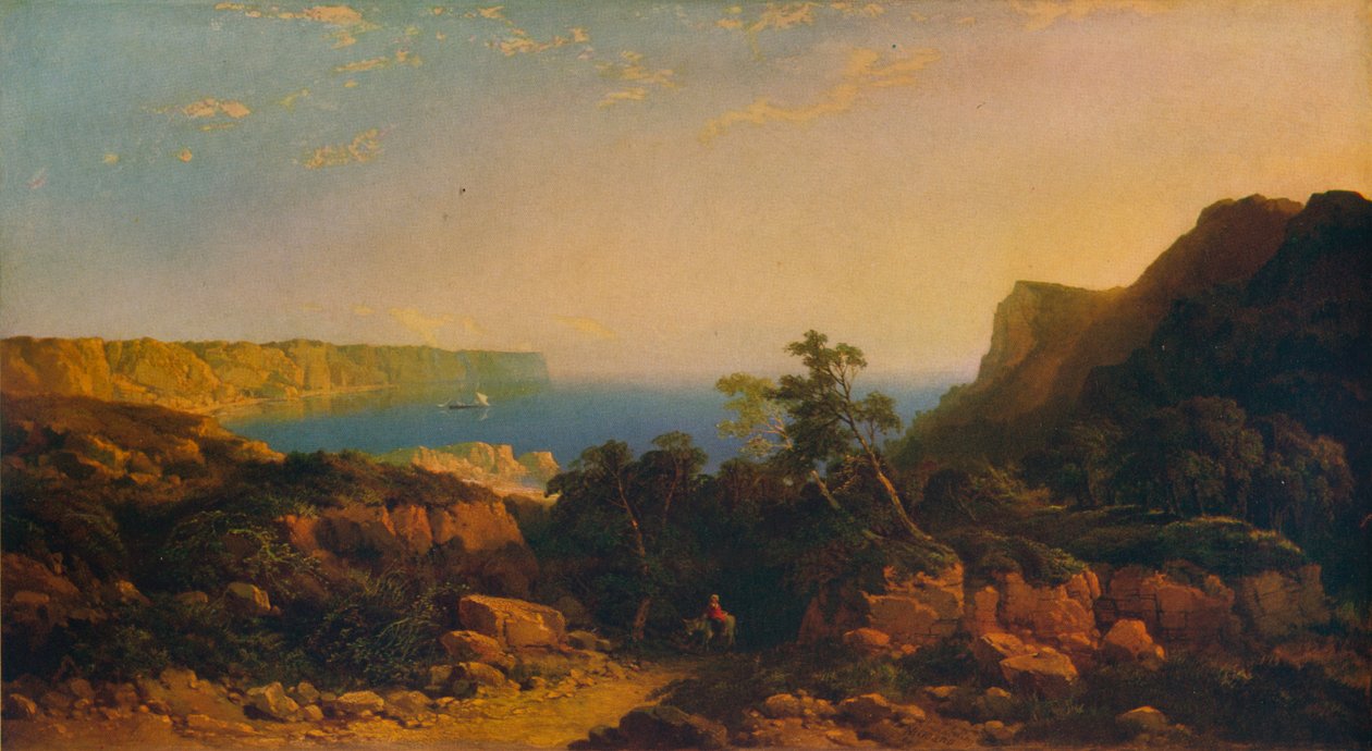 Da Mulgrave Woods, vicino a Whitby, 1860 da Edmund John Niemann