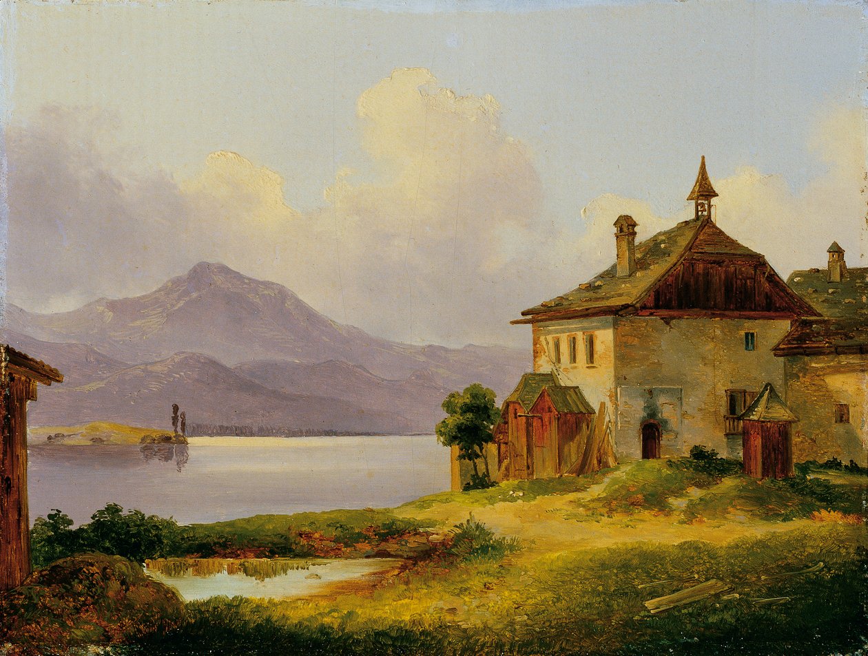 Casa sul lago nel Salzkammergut da Edmund Mahlknecht