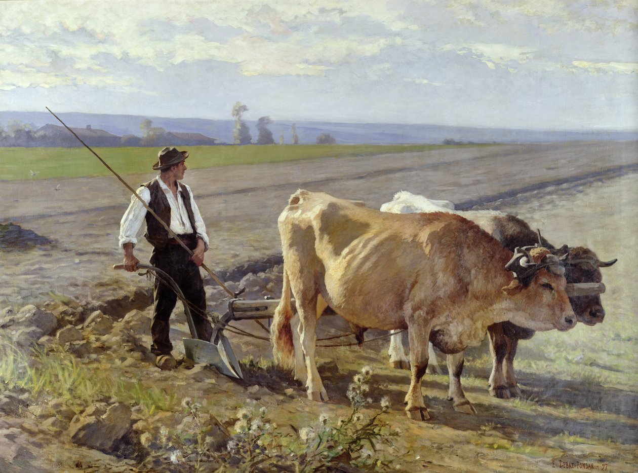 Il Solco da Edouard Debat Ponsan