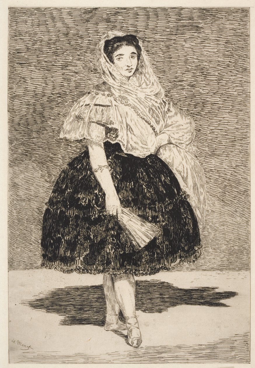 Lola de Valence da Édouard Manet