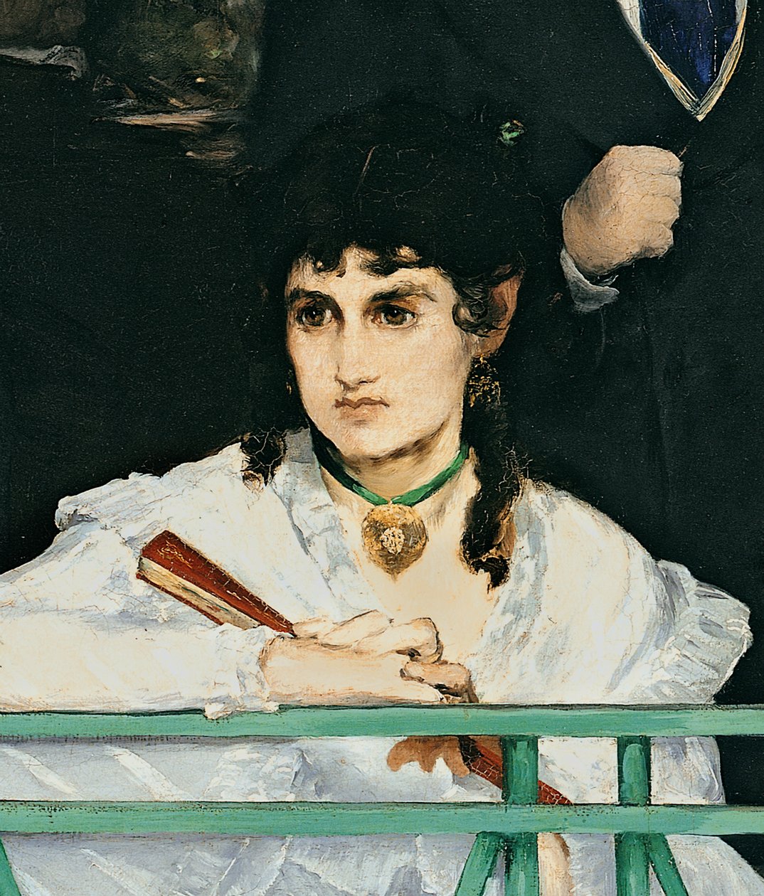 Il Balcone, 1868-9 (dettaglio) da Édouard Manet