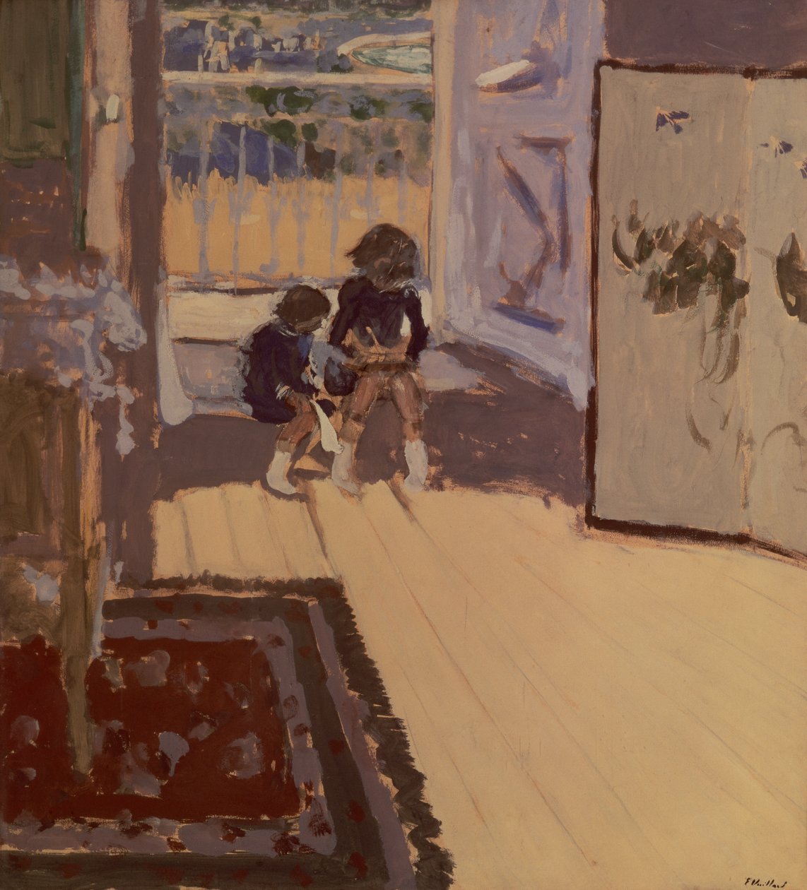 Bambini in una stanza, 1893 da Edouard Vuillard