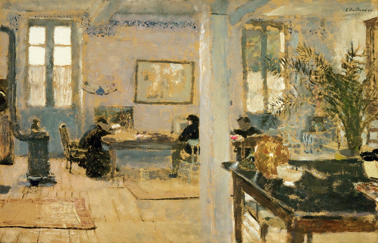 Nella Stanza, anni 1890 da Edouard Vuillard