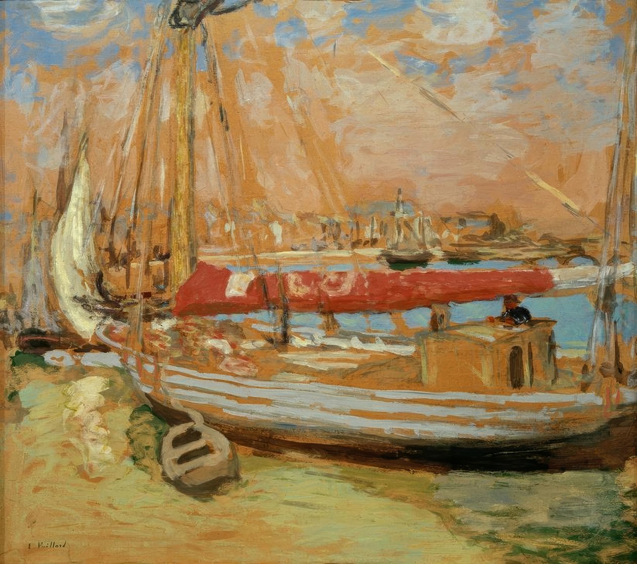 La barca da pesca da Edouard Vuillard