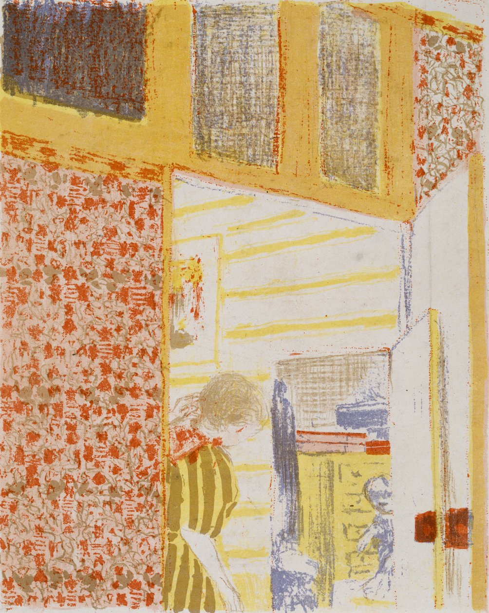 Interno Rosato III, 1899 da Edouard Vuillard