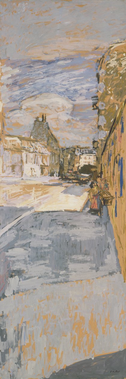 Rues de Paris (pannello 2 di 6), c.1908 da Edouard Vuillard