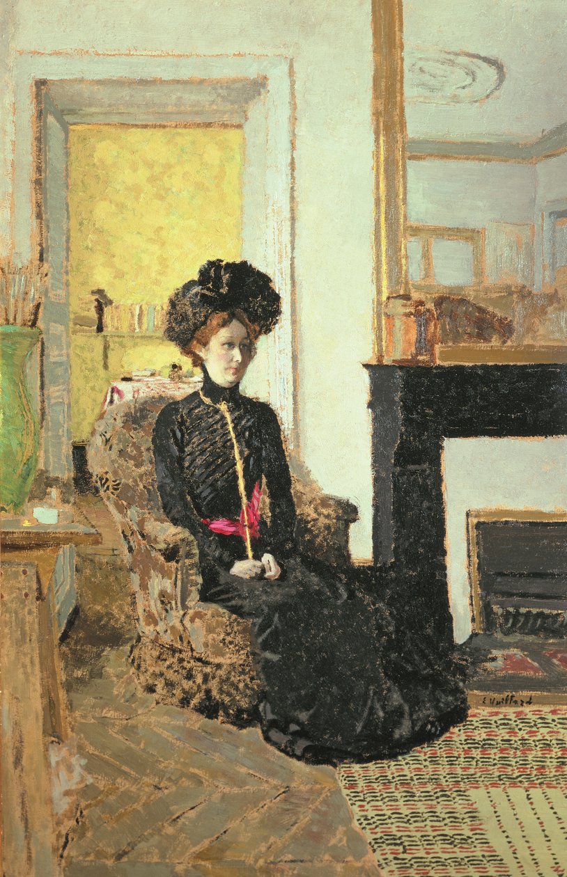 Donna seduta, 1901 da Edouard Vuillard