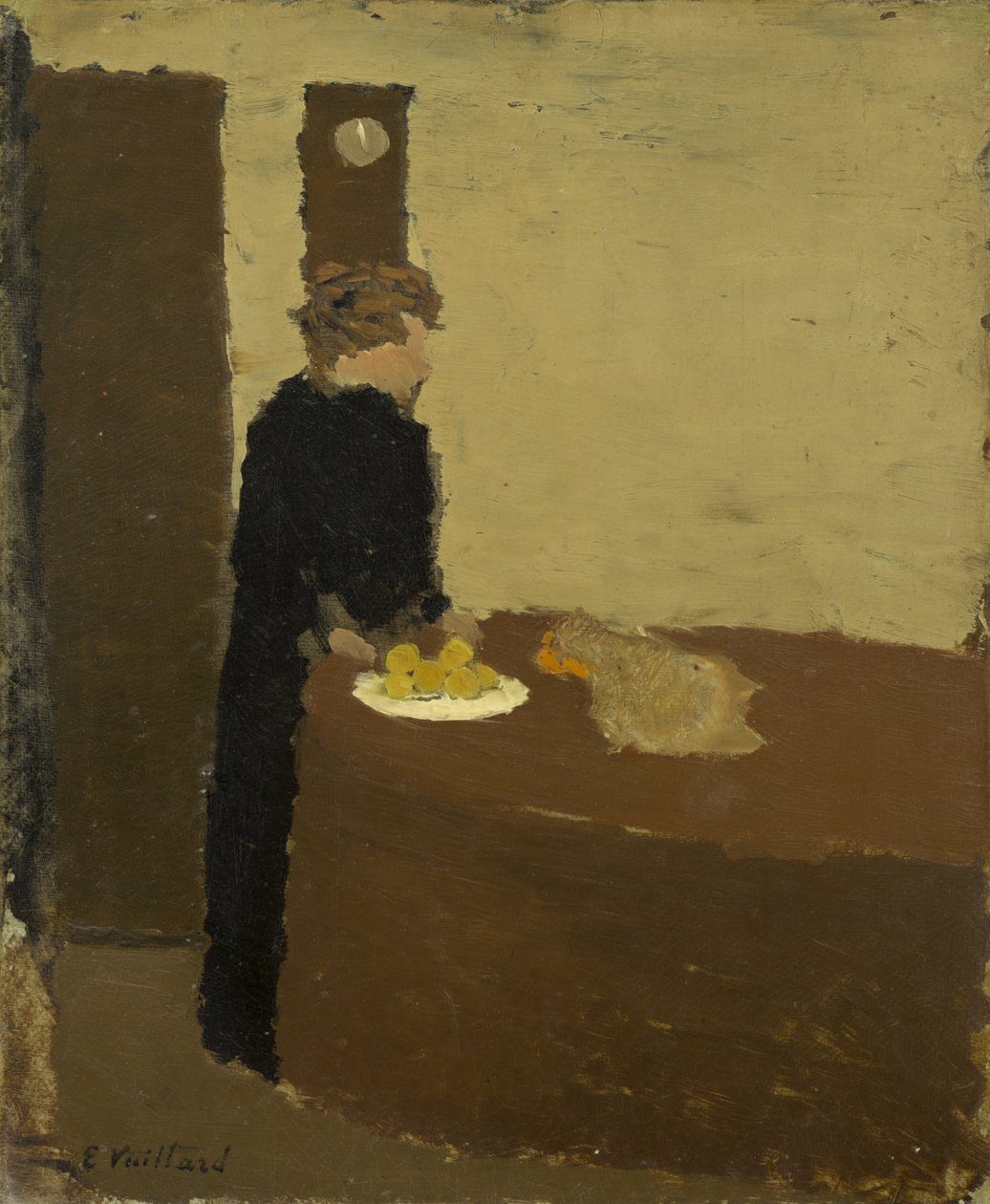 Donna in nero, c.1891 da Edouard Vuillard