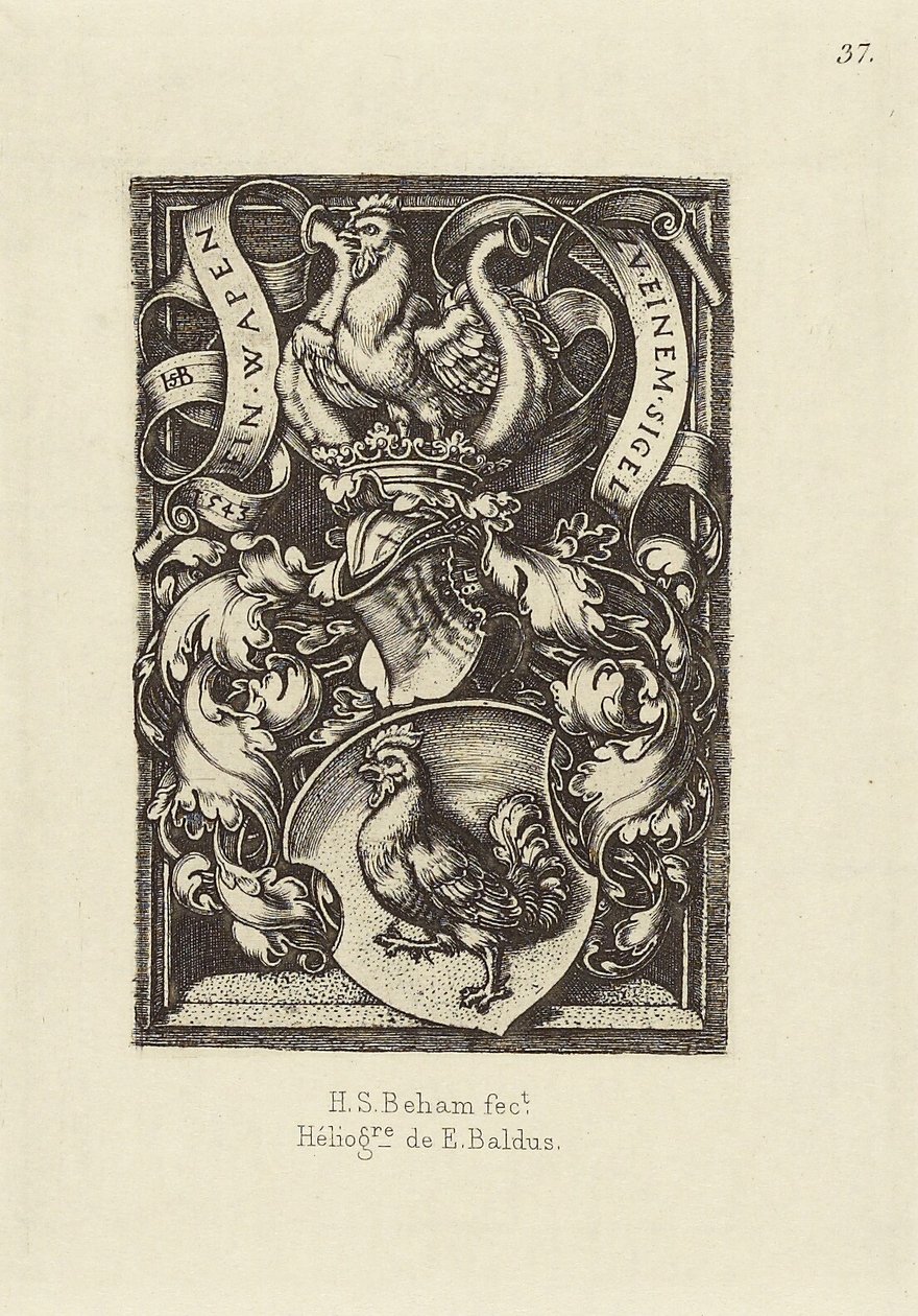[Progetto di Hans Sebald Beham] da Édouard Baldus