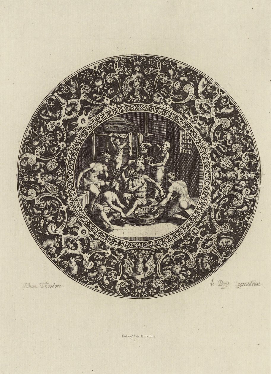 [Disegno di Johann Theodor de Bry] da Édouard Baldus