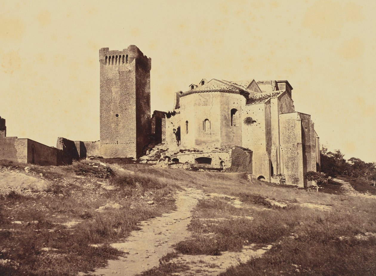 Montmajour. da Édouard Baldus