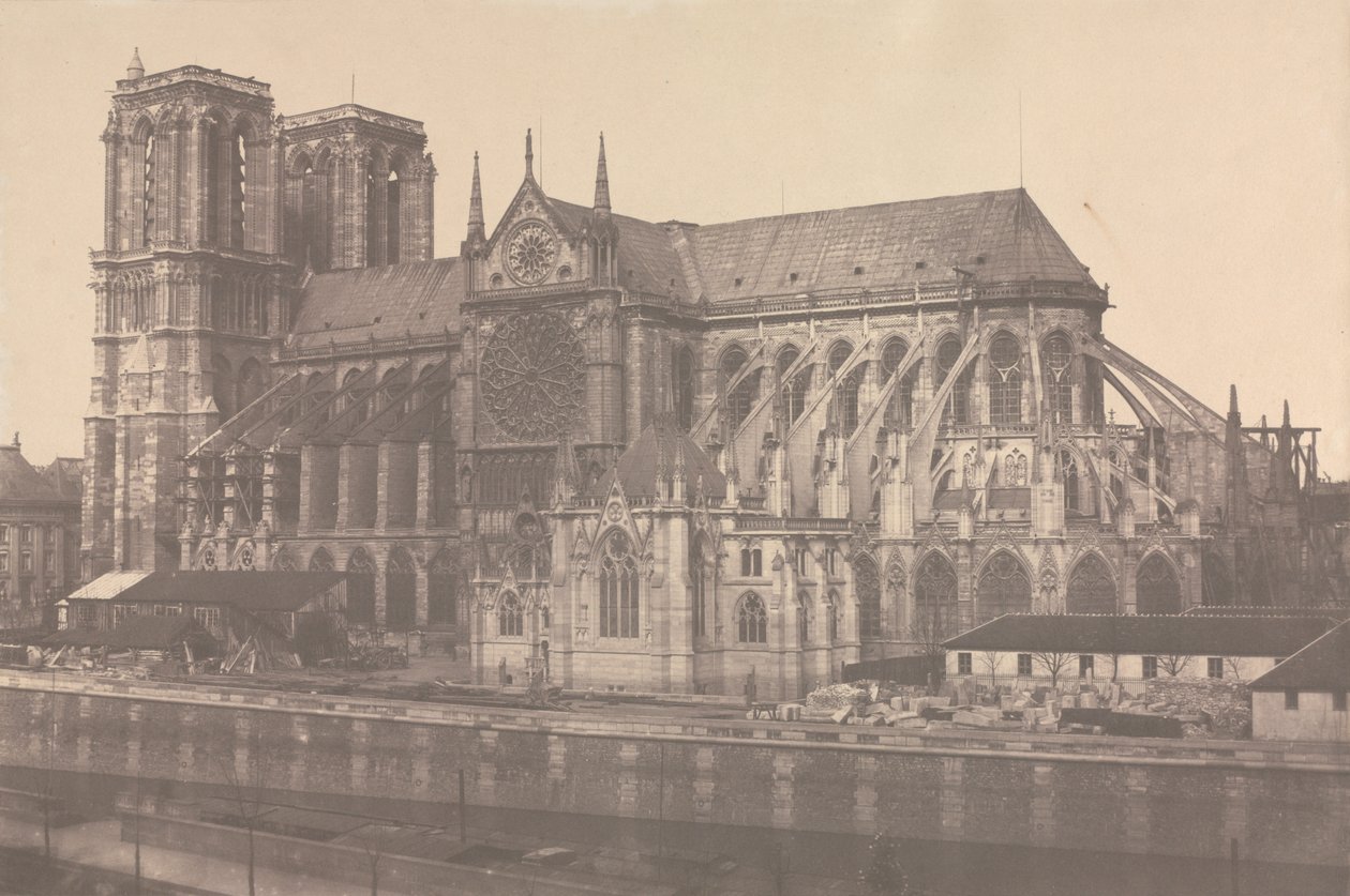 Notre-Dame, Parigi da Édouard Baldus