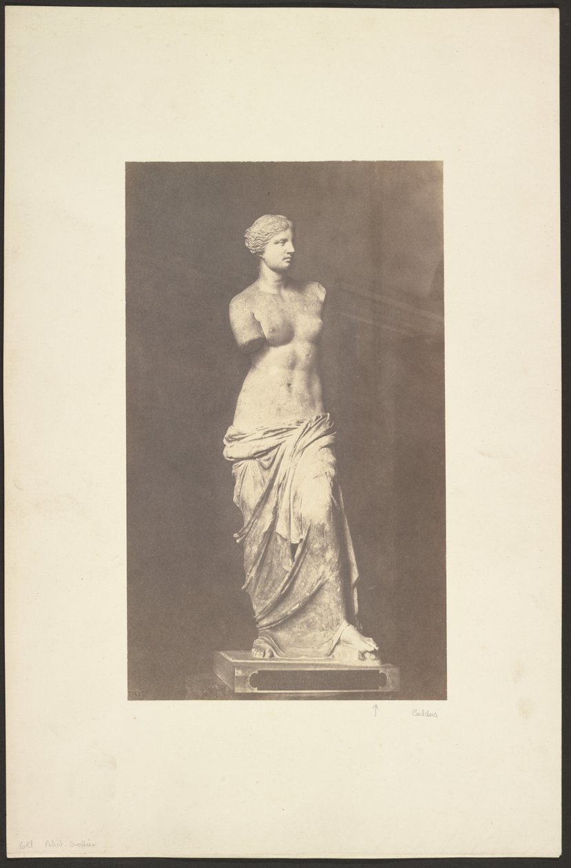 [Venere di Milo] da Édouard Baldus