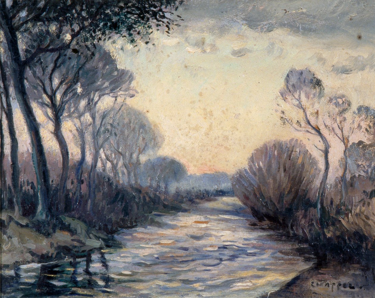 Fiume Cagnes da Edouard Chappel