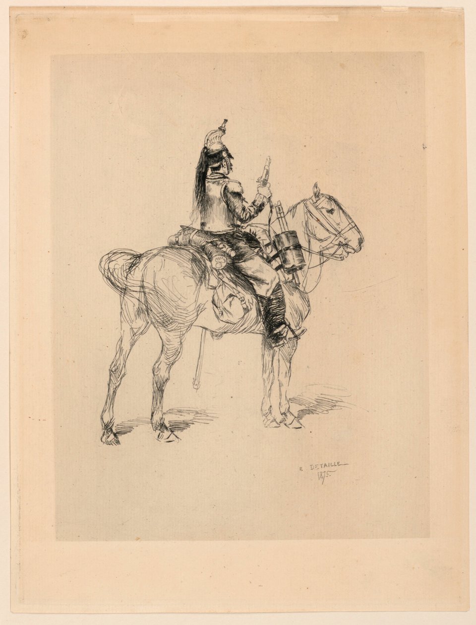 Trombetta del cacciatore a cavallo da Edouard Detaille