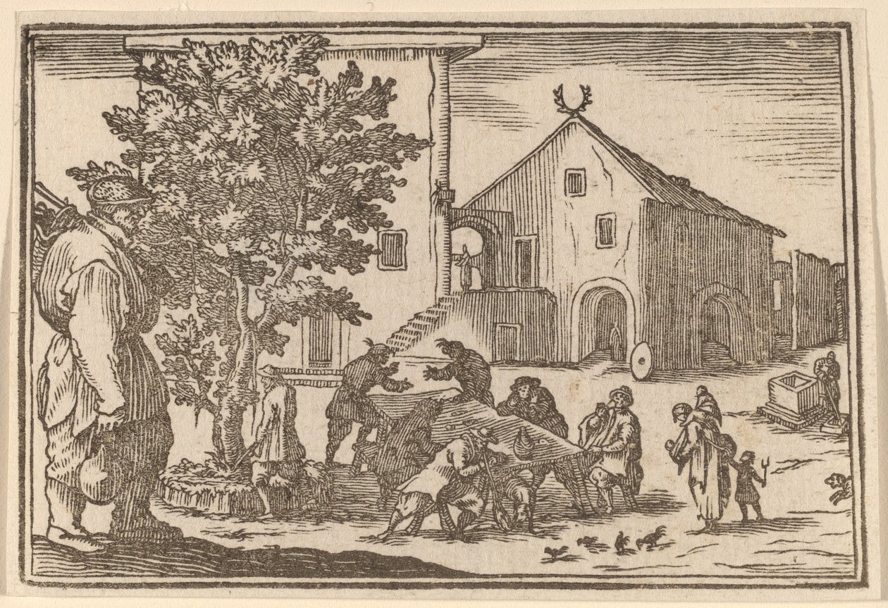 Taverna da Edouard Eckman after Jacques Callot