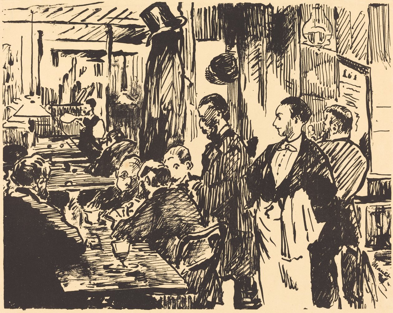 Al caffè da Édouard Manet