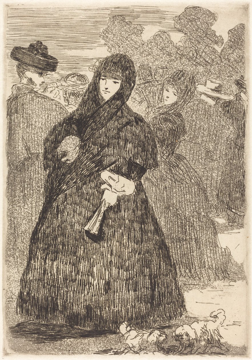 Al Prado, 1865-1868 da Édouard Manet