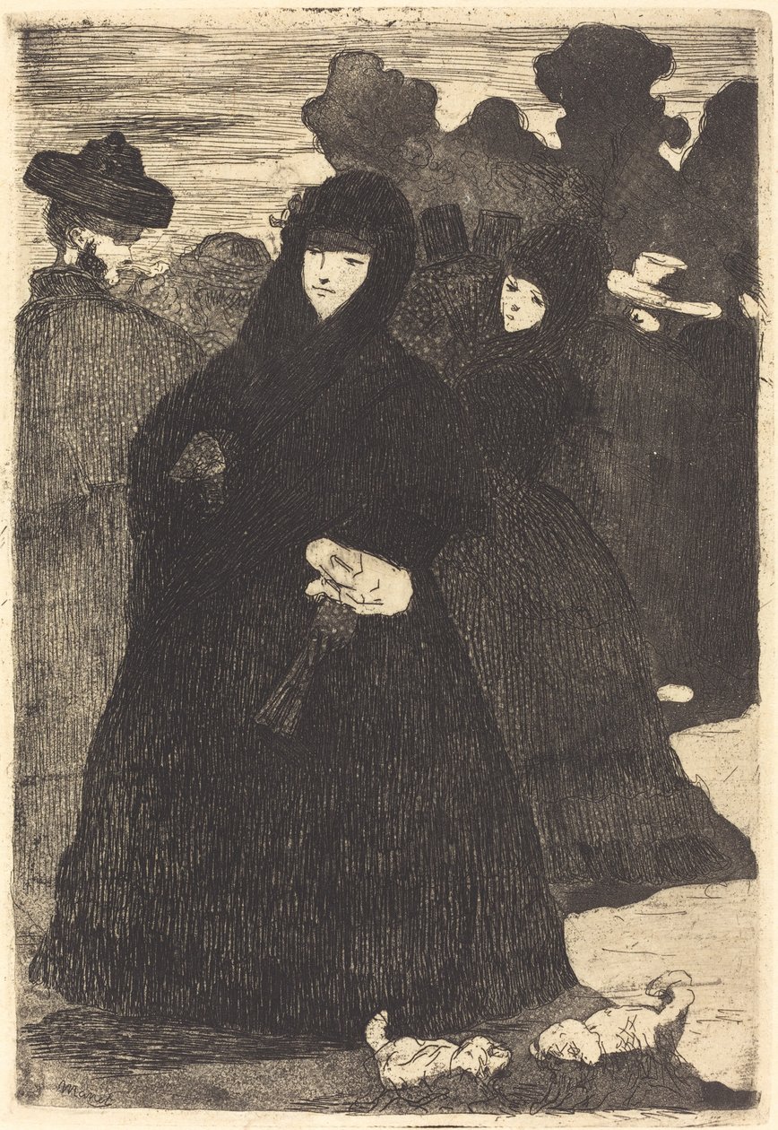 Al Prado, 1865-1868 da Édouard Manet