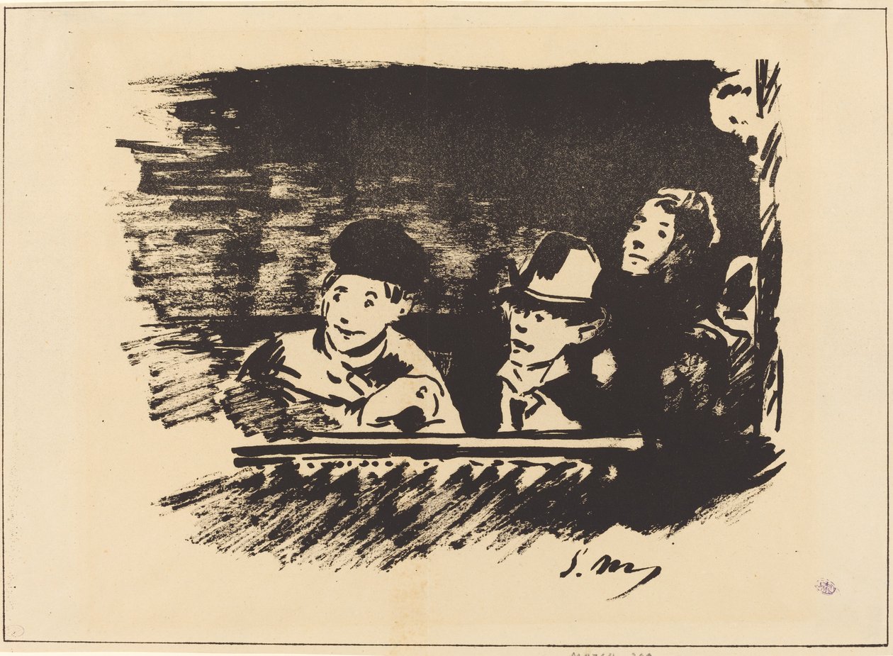 In Paradiso da Édouard Manet