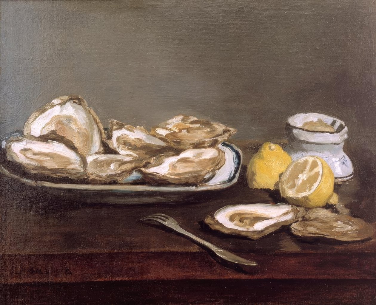 Ostriche da Édouard Manet