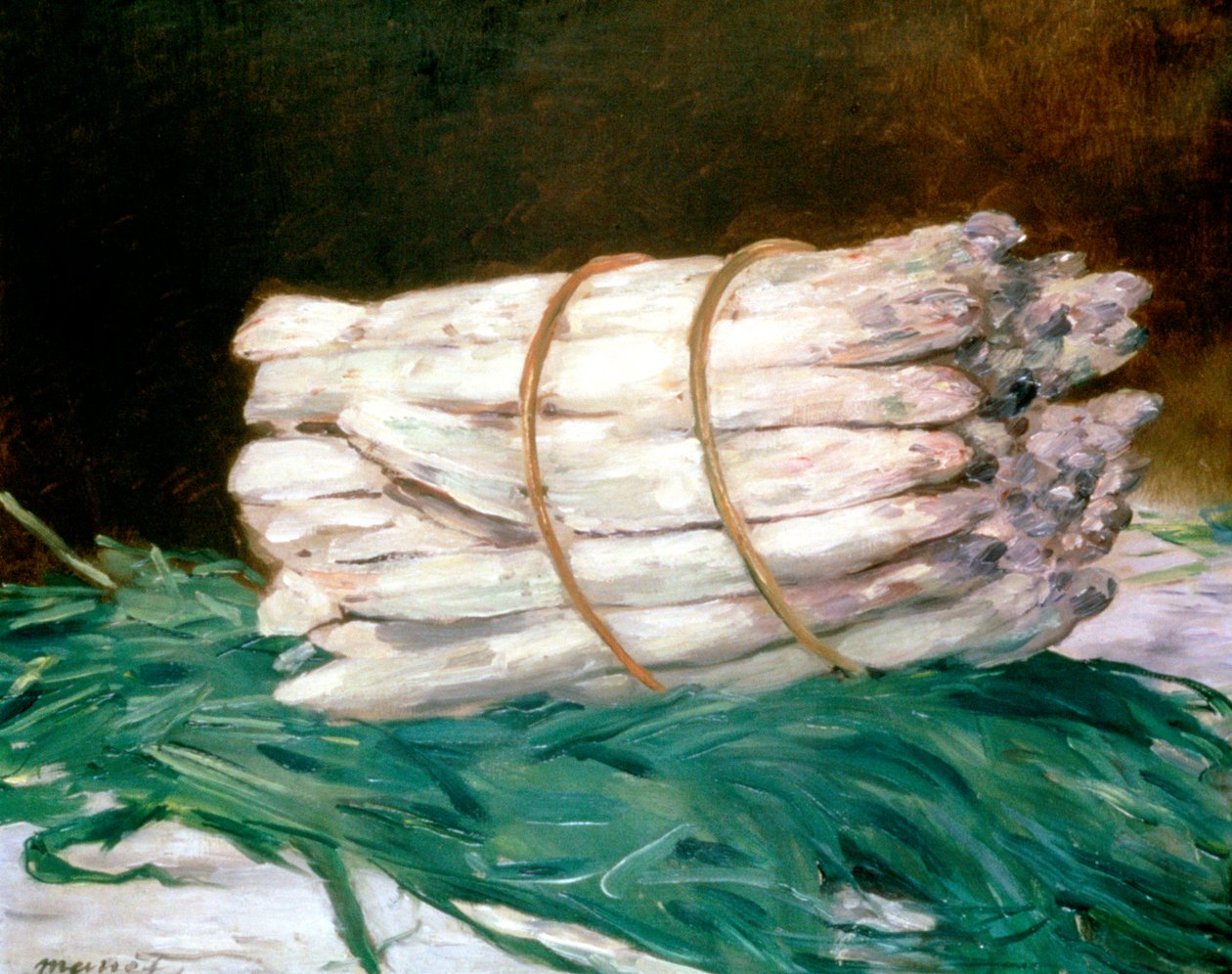 Mazzo di asparagi, 1880 da Édouard Manet