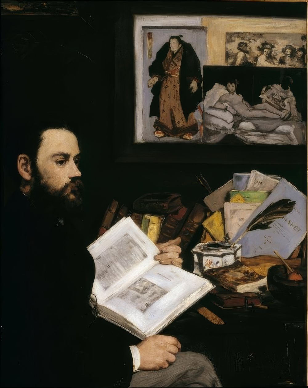 Émile Zola da Édouard Manet