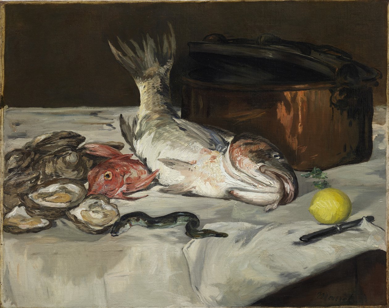 Pesce da Édouard Manet