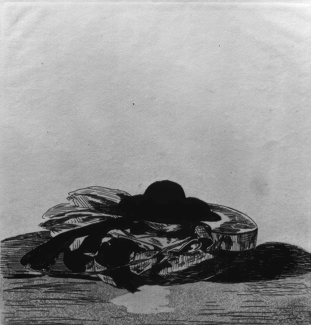 Cappello e chitarra da Édouard Manet
