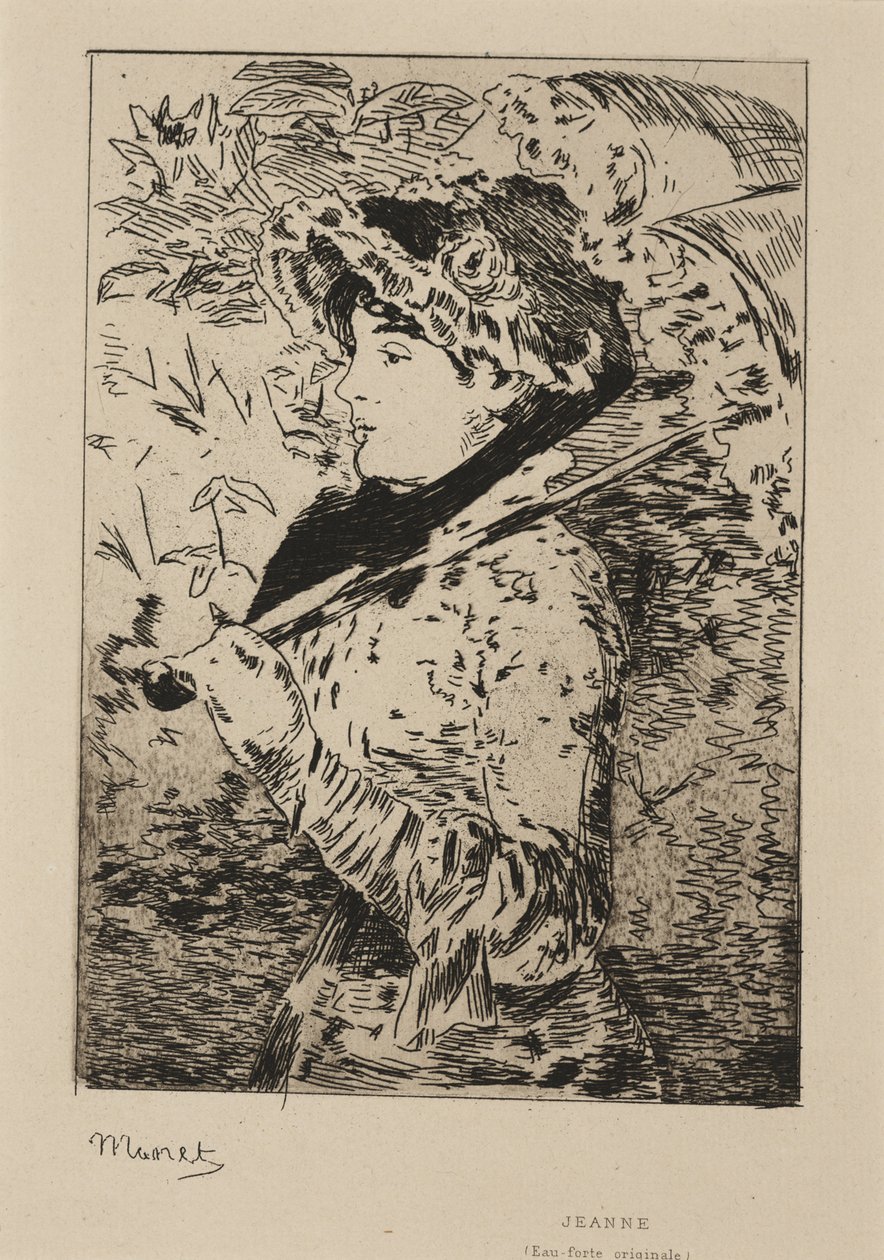 Jeanne: Primavera da Édouard Manet