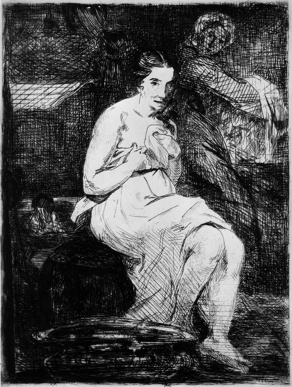 La toilette da Édouard Manet