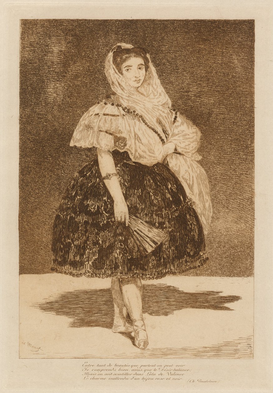 Lola di Valenza da Édouard Manet