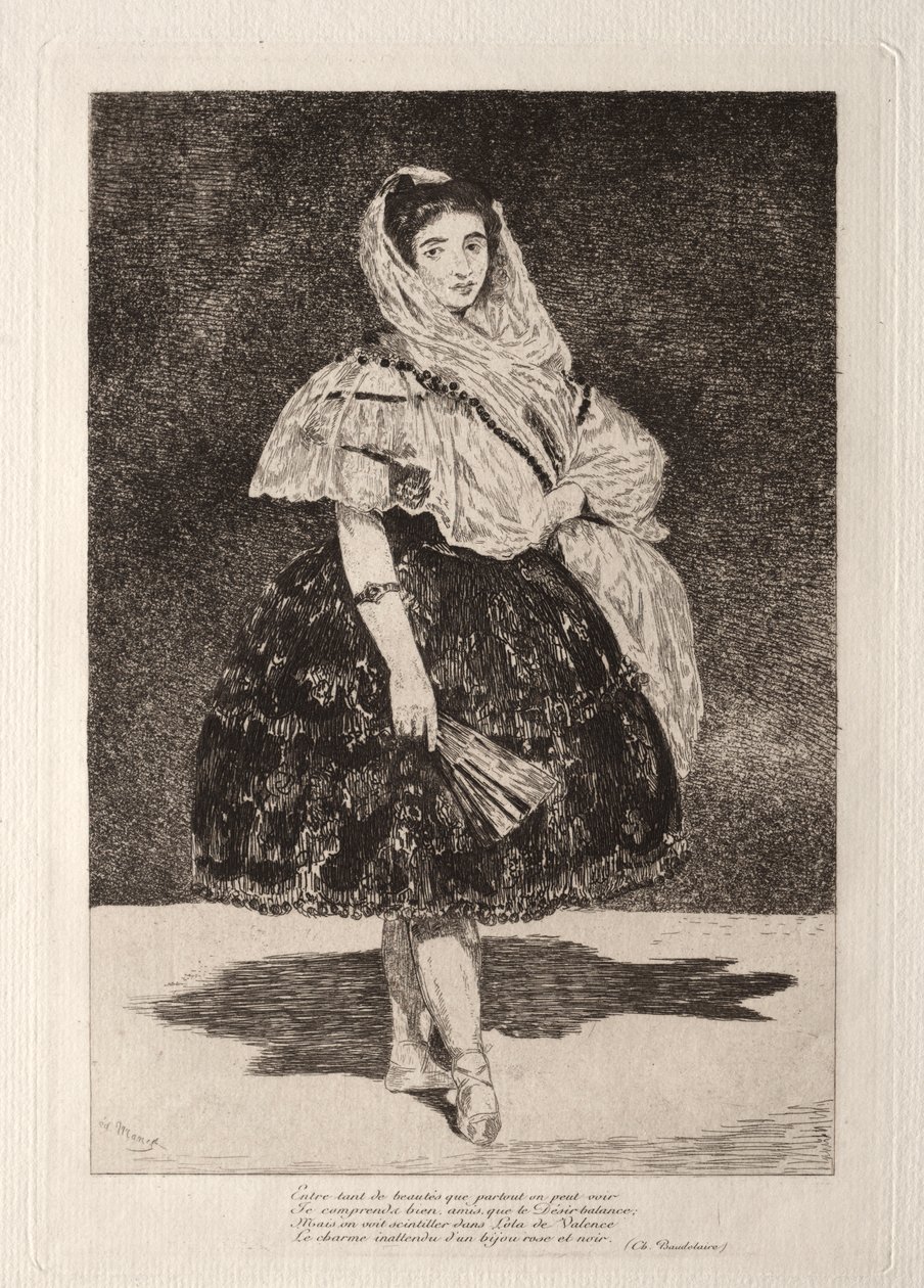 Lola de Valence da Édouard Manet