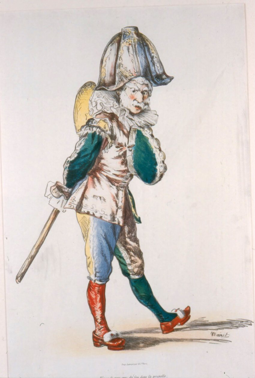 Polichinelle da Édouard Manet