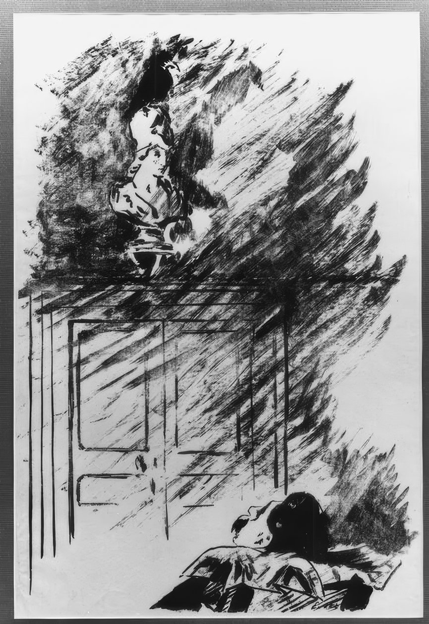 Siediti sul busto di Pallade... da Édouard Manet