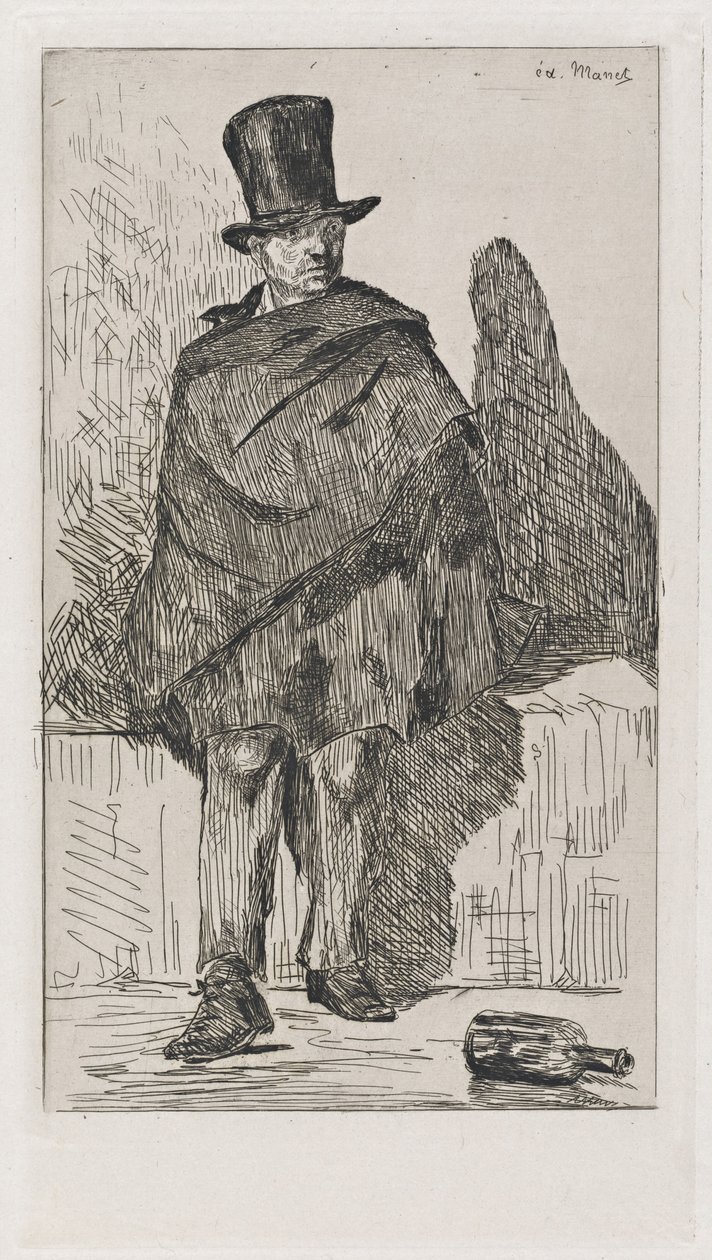 Il Bevitore di Assenzio da Édouard Manet