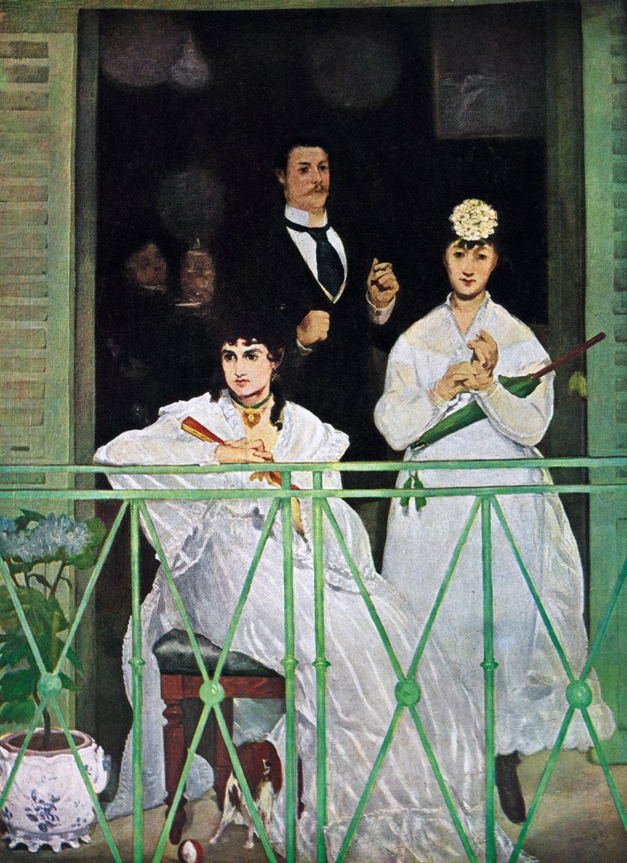 Il balcone, 1868-1869 da Édouard Manet
