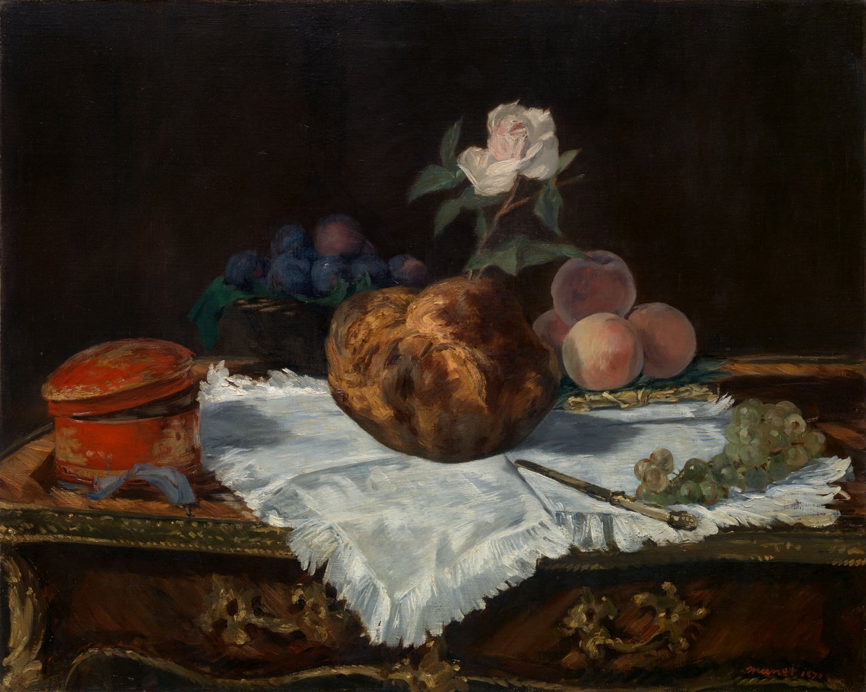 La brioche da Édouard Manet