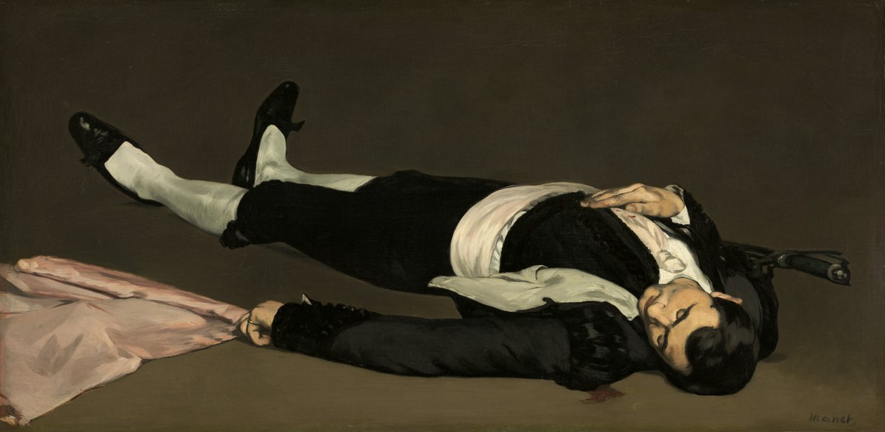 Il torero morto, probabilmente 1864 da Édouard Manet