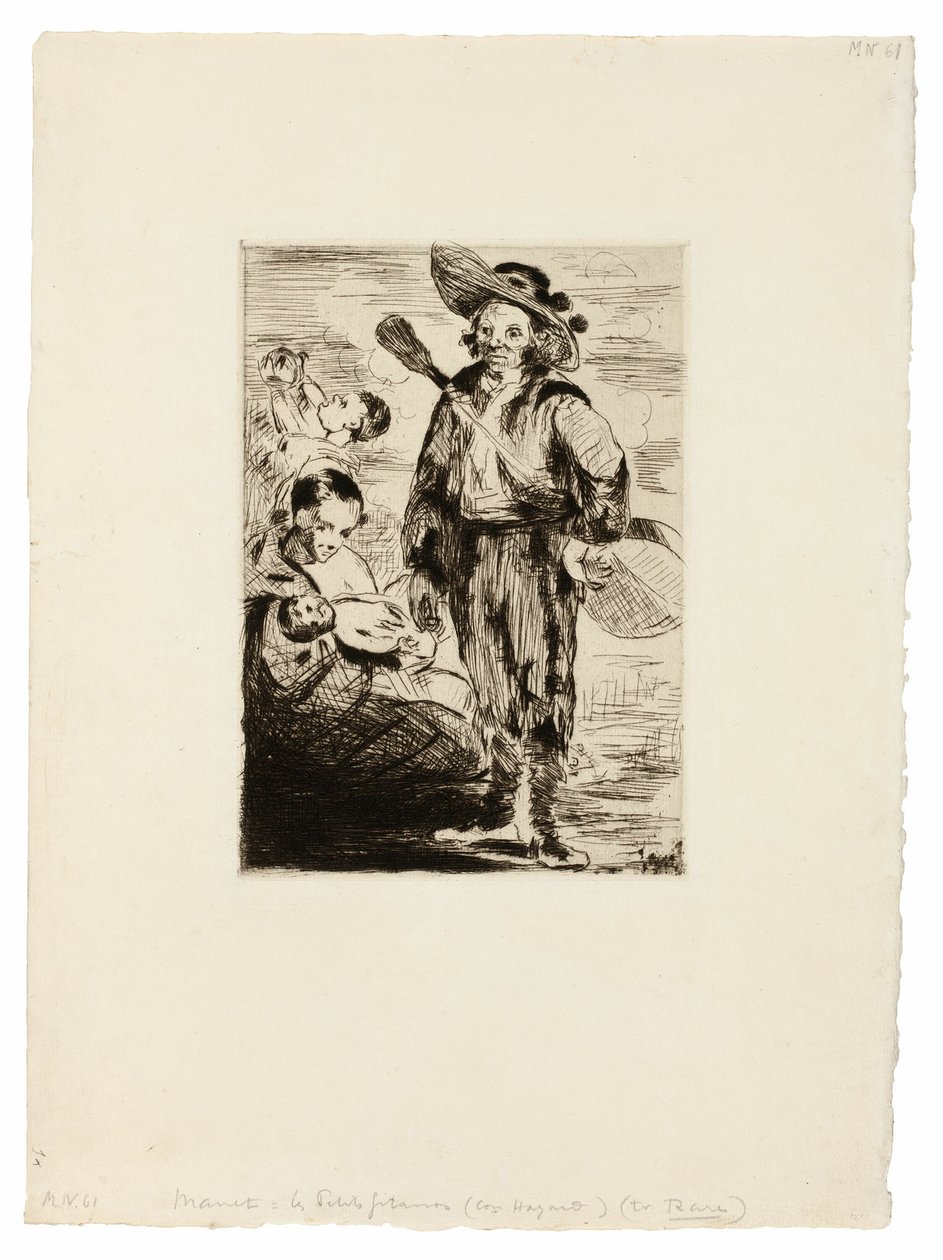 I piccoli zingari da Édouard Manet