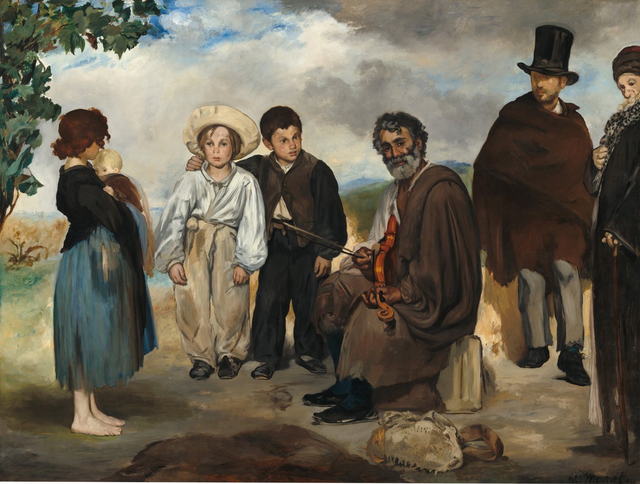 Il vecchio musicista da Édouard Manet