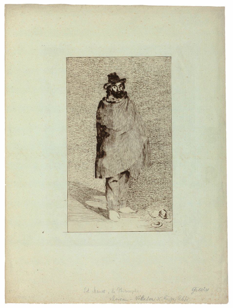 Il filosofo da Édouard Manet